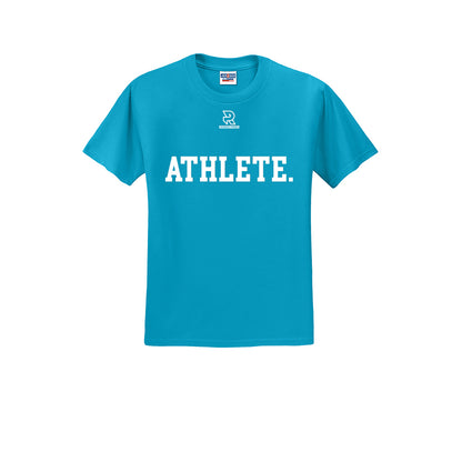 ATHLETE (White) - Short Sleeve 50/50 Tee