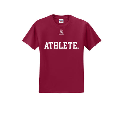 ATHLETE (White) - Short Sleeve 50/50 Tee