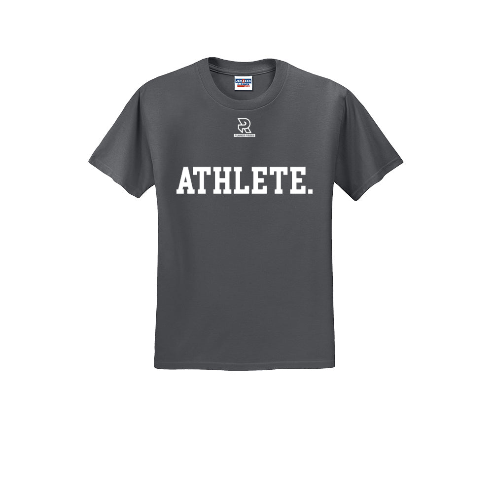 ATHLETE (White) - Short Sleeve 50/50 Tee