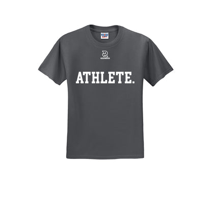 ATHLETE (White) - Short Sleeve 50/50 Tee
