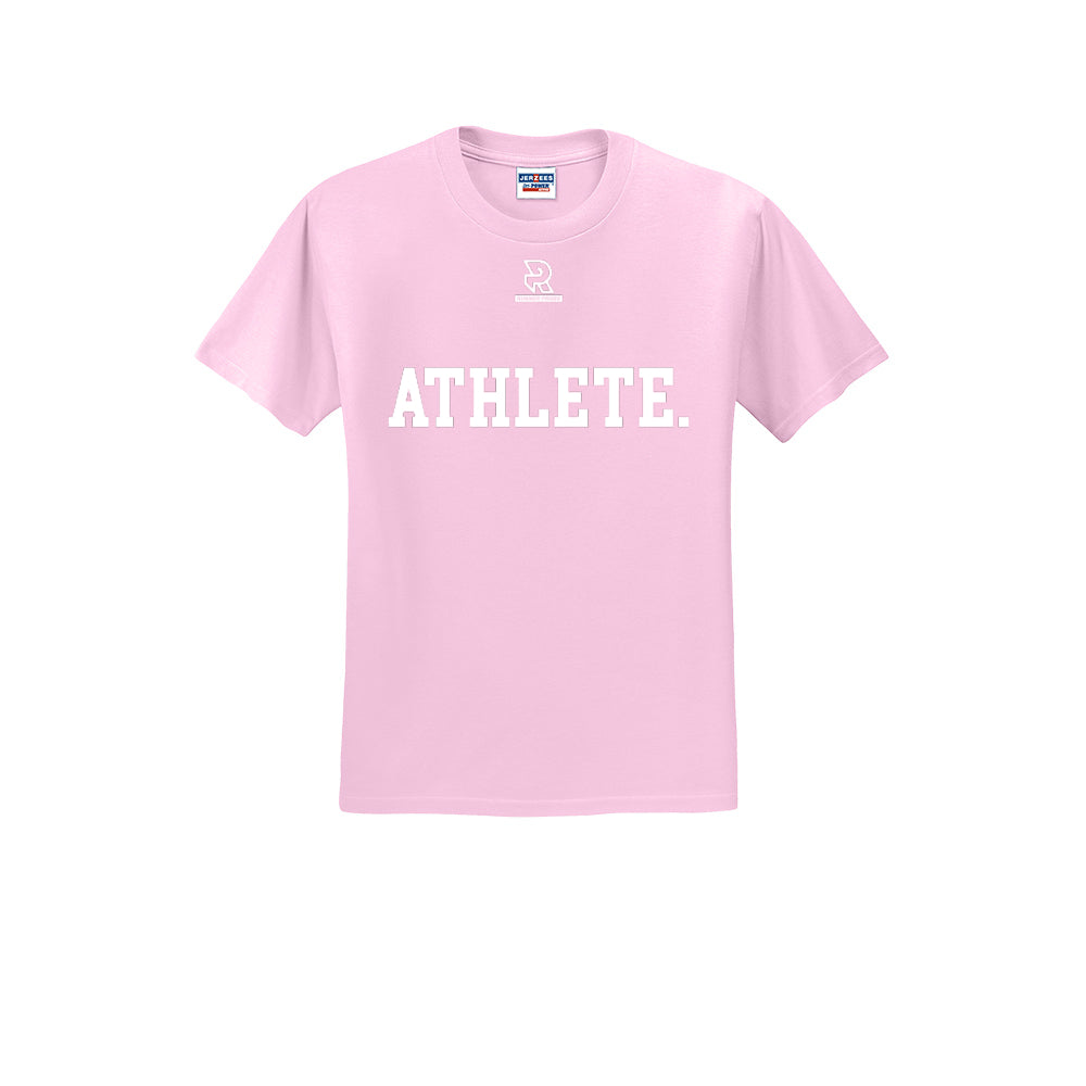 ATHLETE (White) - Short Sleeve 50/50 Tee