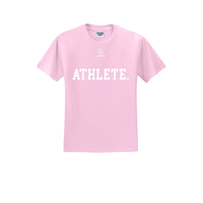 ATHLETE (White) - Short Sleeve 50/50 Tee