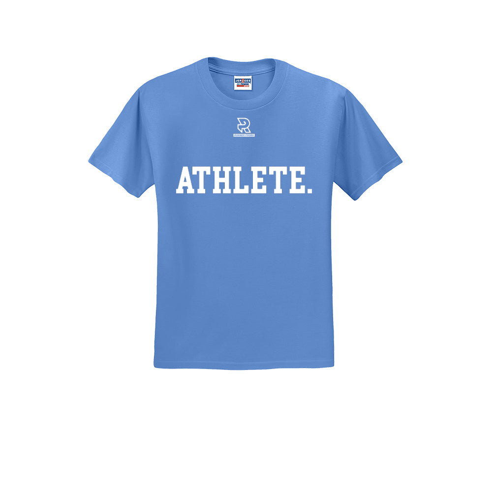 ATHLETE (White) - Short Sleeve 50/50 Tee