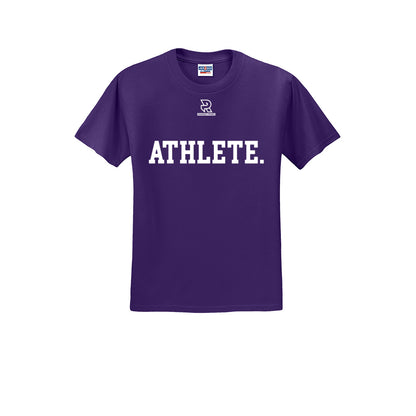 ATHLETE (White) - Short Sleeve 50/50 Tee