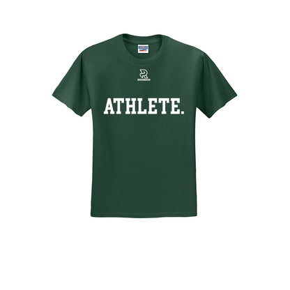 ATHLETE (White) - Short Sleeve 50/50 Tee