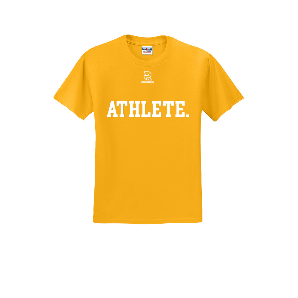 ATHLETE (White) - Short Sleeve 50/50 Tee