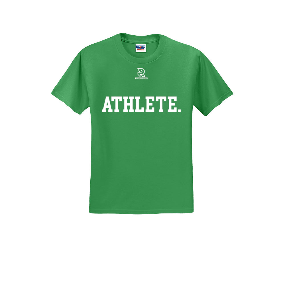 ATHLETE (White) - Short Sleeve 50/50 Tee
