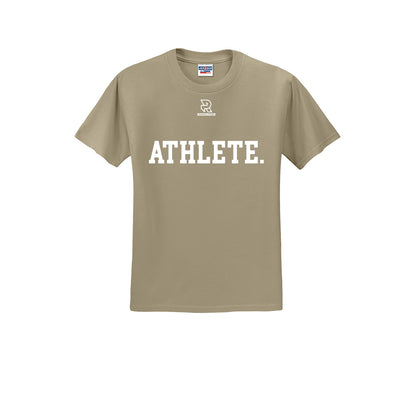 ATHLETE (White) - Short Sleeve 50/50 Tee