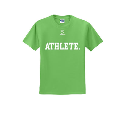 ATHLETE (White) - Short Sleeve 50/50 Tee