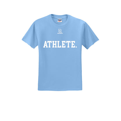 ATHLETE (White) - Short Sleeve 50/50 Tee