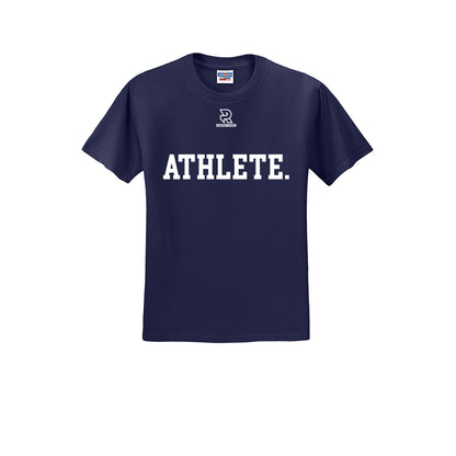 ATHLETE (White) - Short Sleeve 50/50 Tee