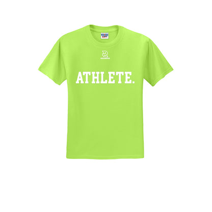 ATHLETE (White) - Short Sleeve 50/50 Tee