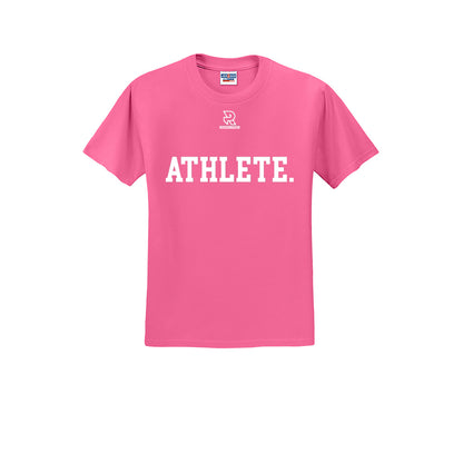 ATHLETE (White) - Short Sleeve 50/50 Tee