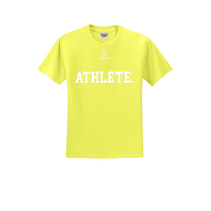 ATHLETE (White) - Short Sleeve 50/50 Tee
