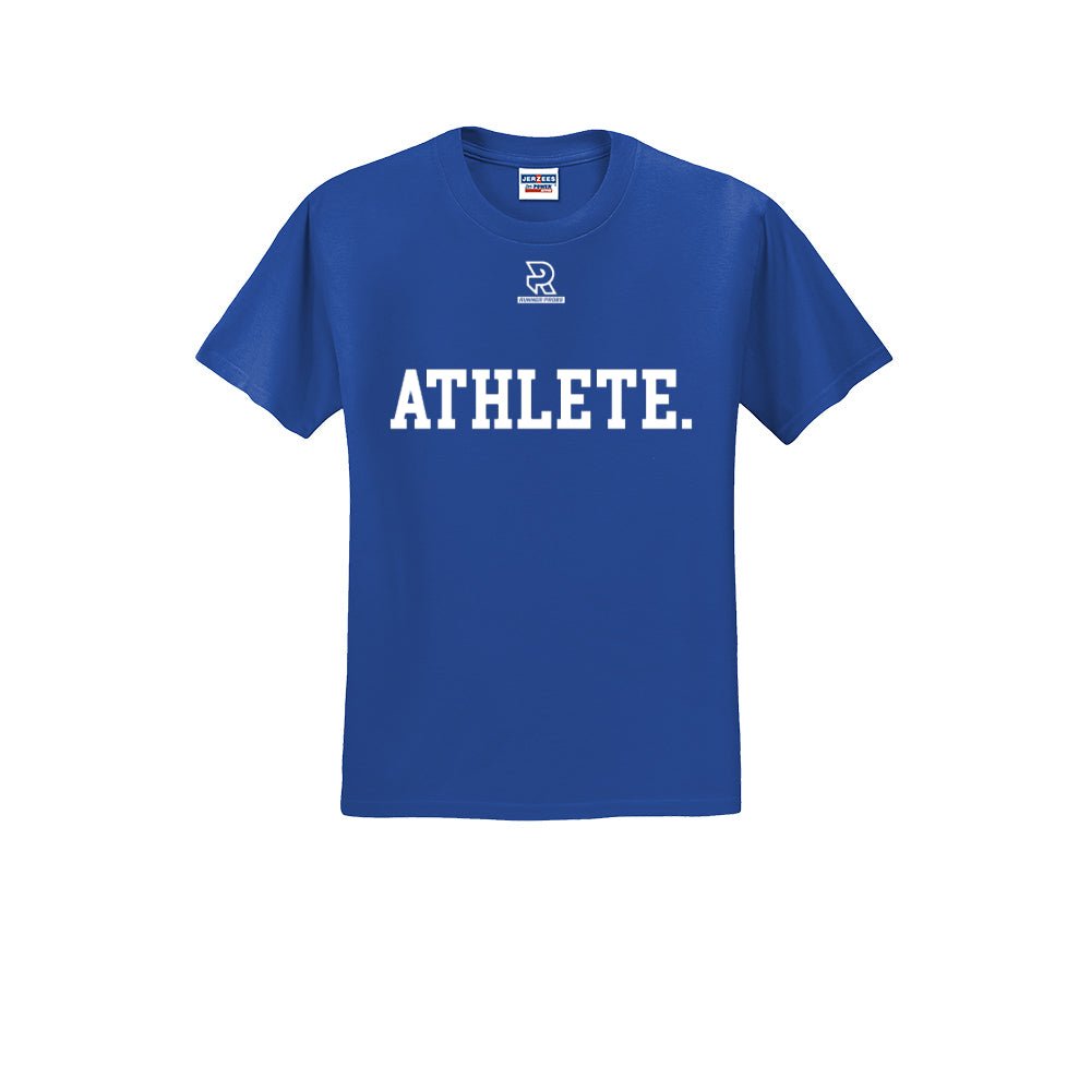 ATHLETE (White) - Short Sleeve 50/50 Tee