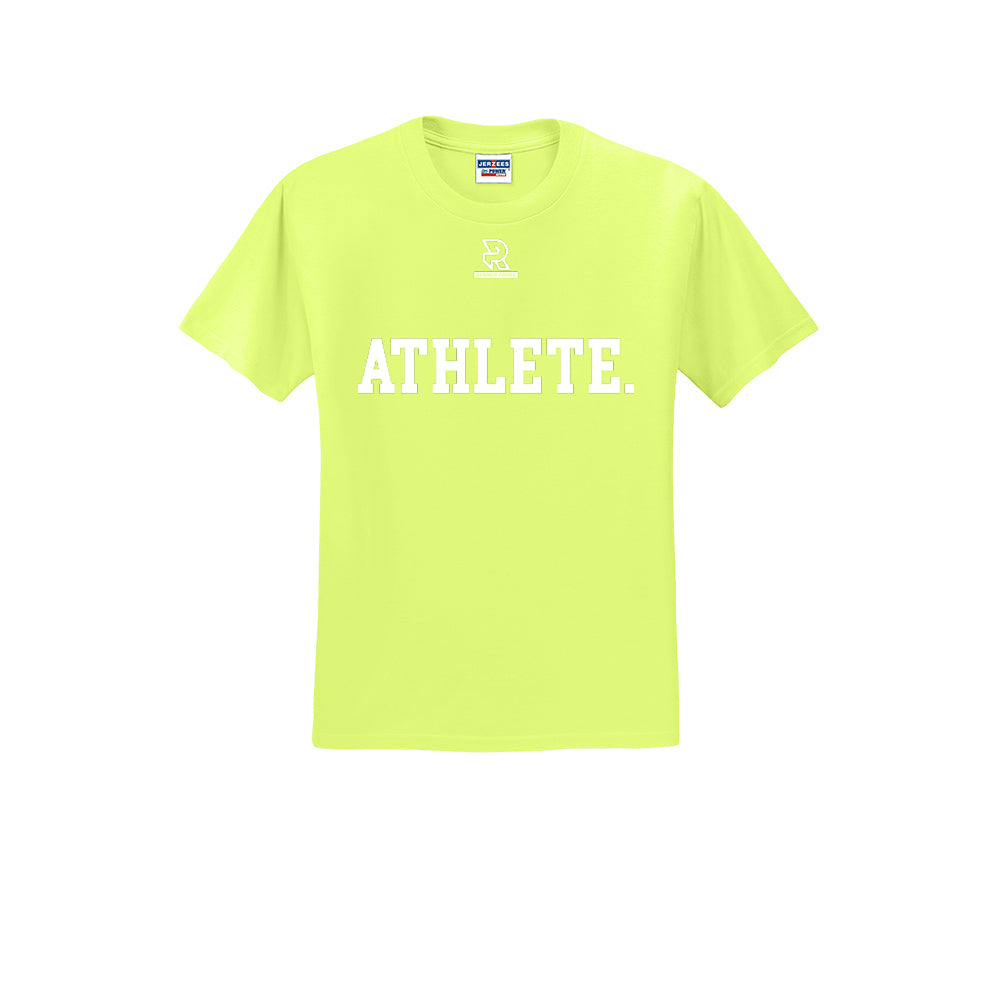 ATHLETE (White) - Short Sleeve 50/50 Tee