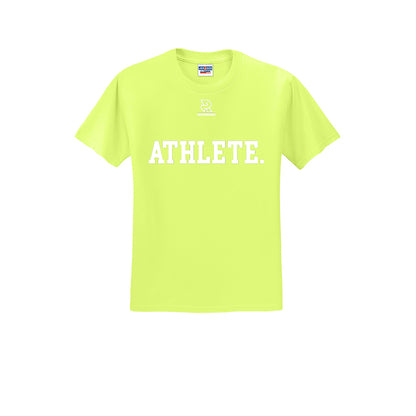 ATHLETE (White) - Short Sleeve 50/50 Tee