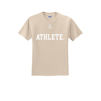 ATHLETE (White) - Short Sleeve 50/50 Tee