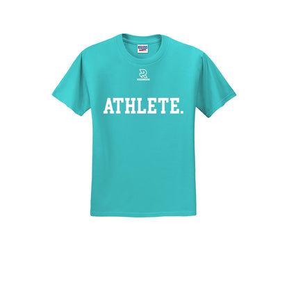 ATHLETE (White) - Short Sleeve 50/50 Tee