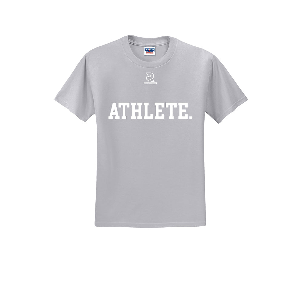 ATHLETE (White) - Short Sleeve 50/50 Tee