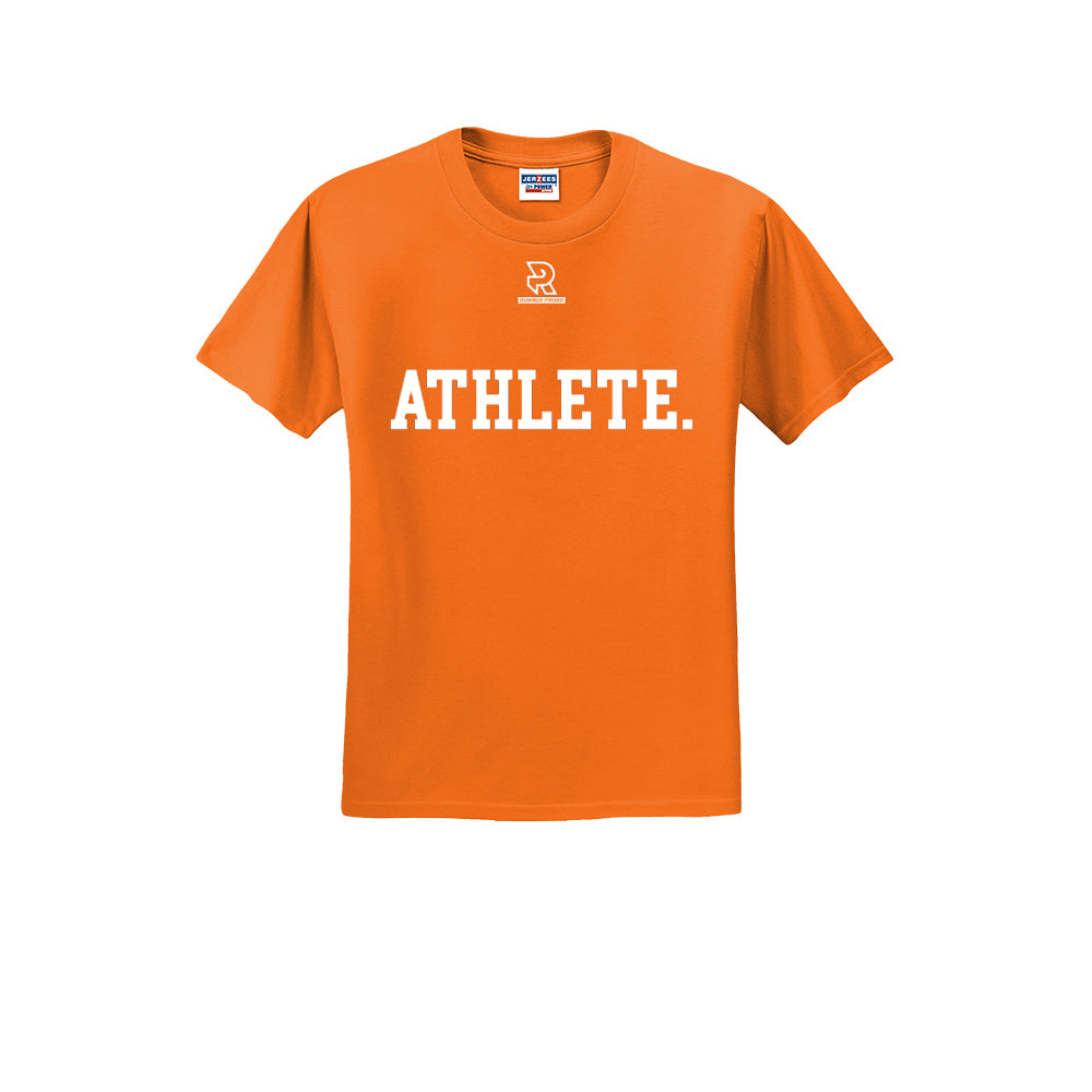 ATHLETE (White) - Short Sleeve 50/50 Tee