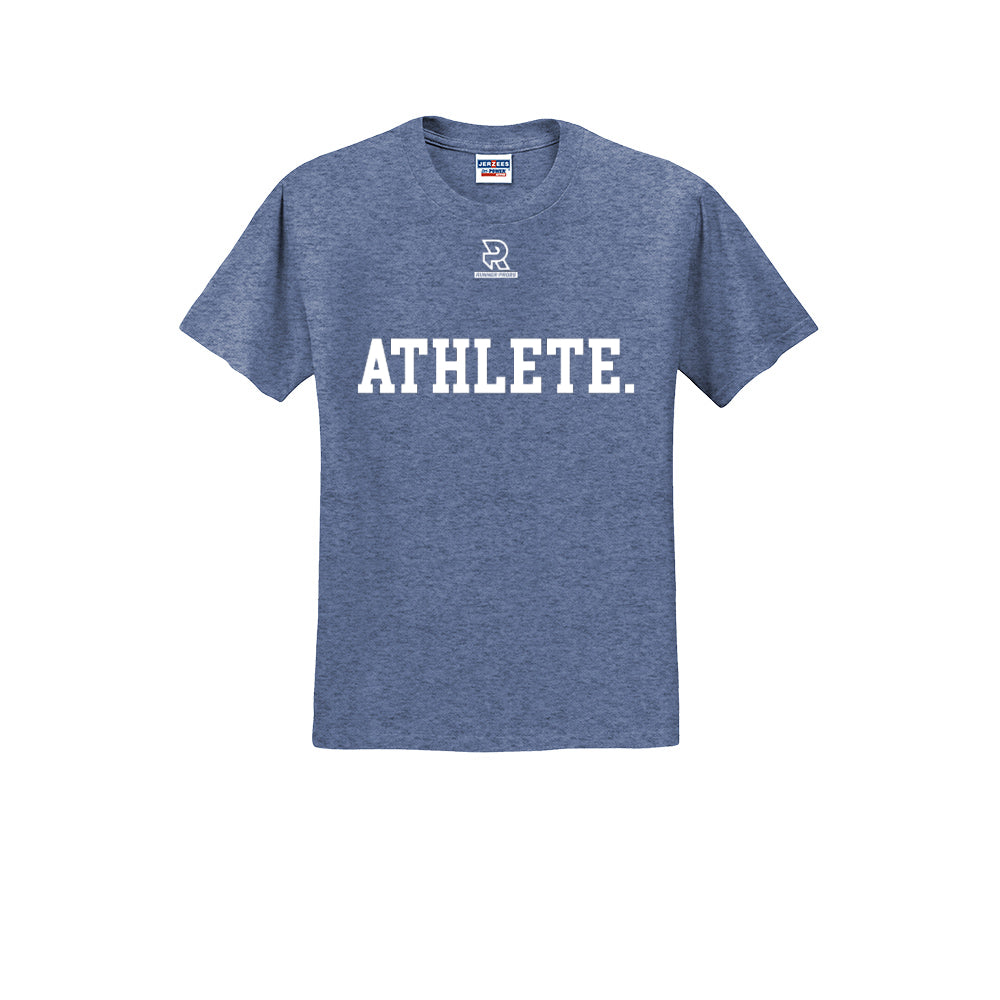 ATHLETE (White) - Short Sleeve 50/50 Tee