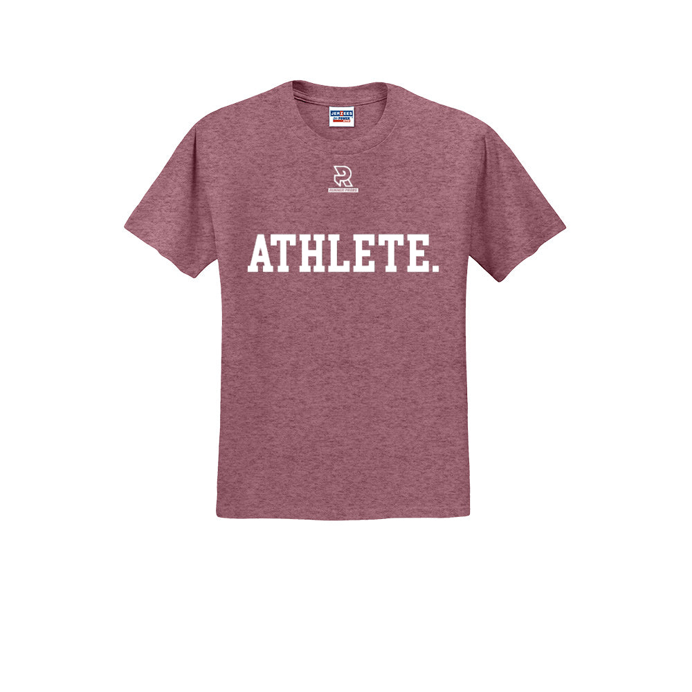 ATHLETE (White) - Short Sleeve 50/50 Tee