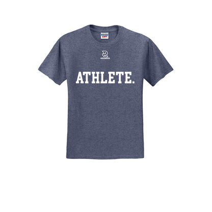 ATHLETE (White) - Short Sleeve 50/50 Tee