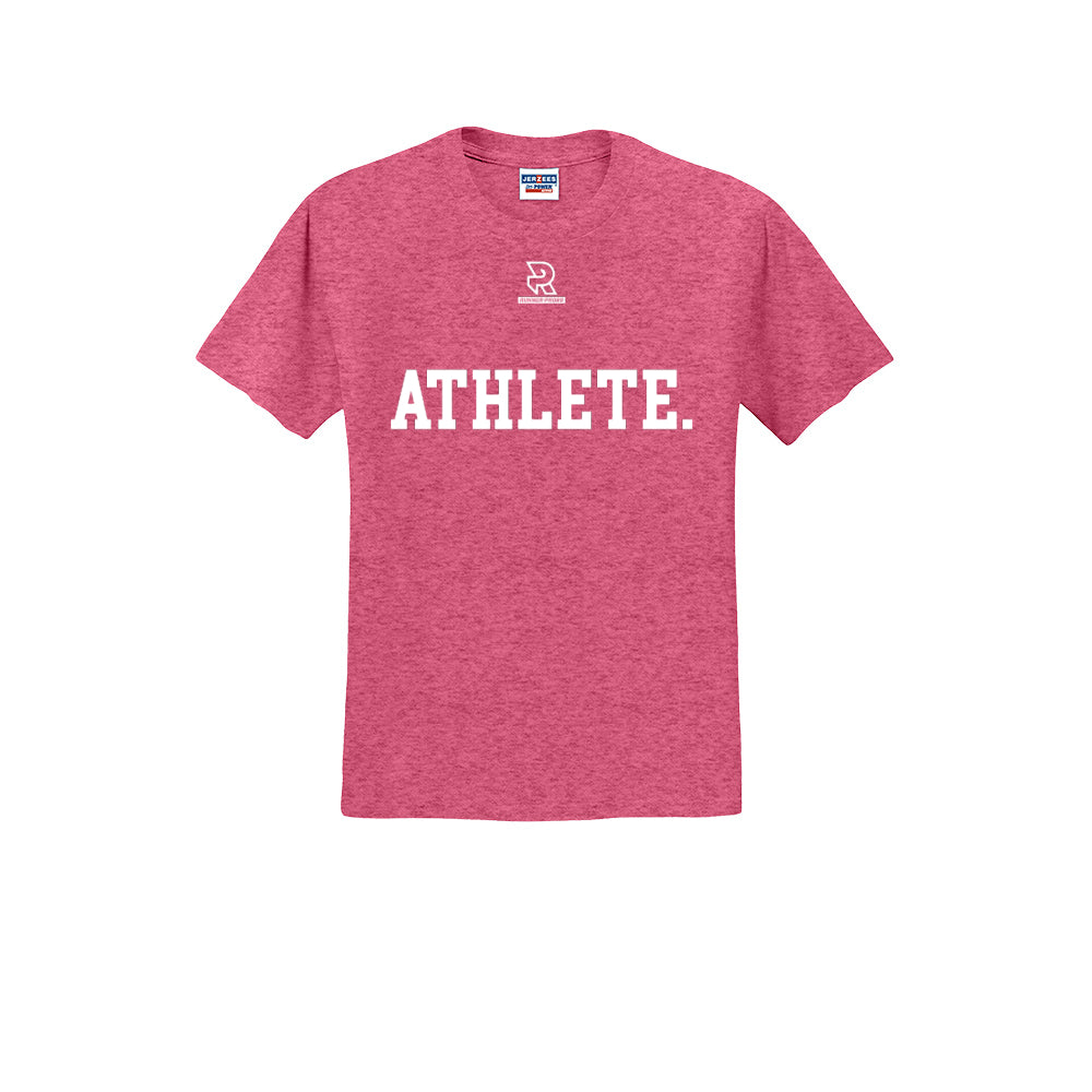 ATHLETE (White) - Short Sleeve 50/50 Tee