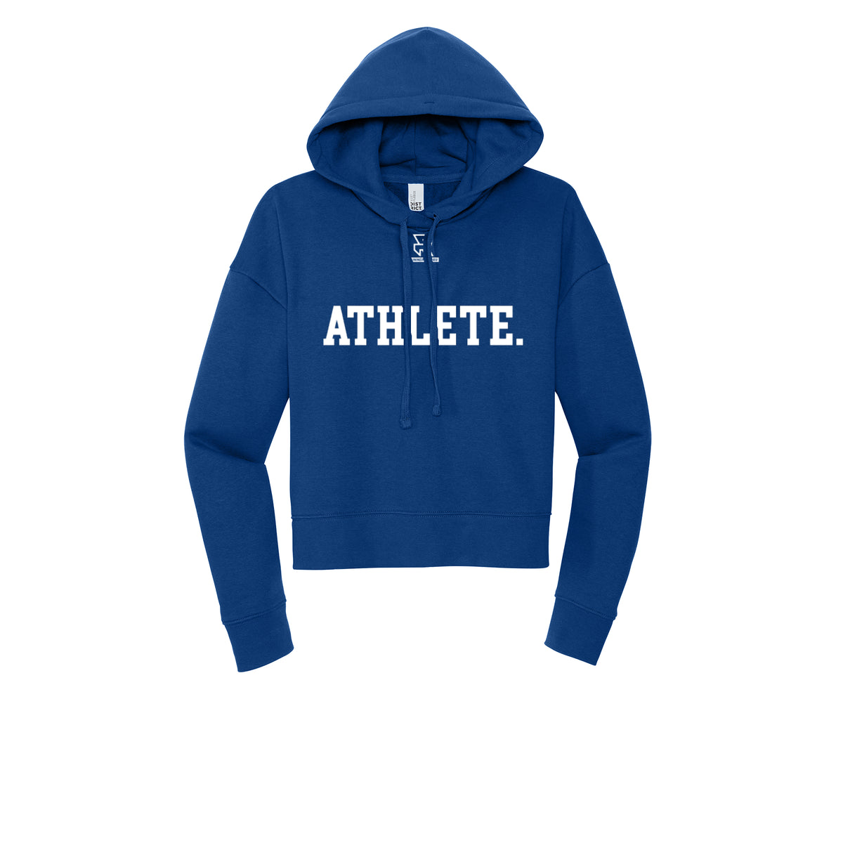 ATHLETE (White) - Womens Fleece Hoodie