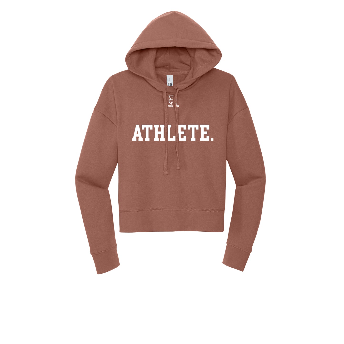 ATHLETE (White) - Womens Fleece Hoodie