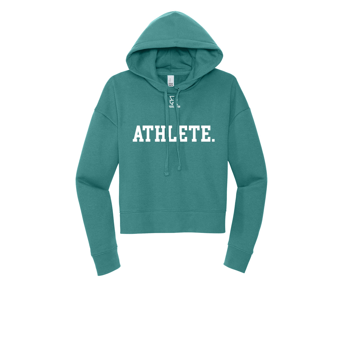 ATHLETE (White) - Womens Fleece Hoodie