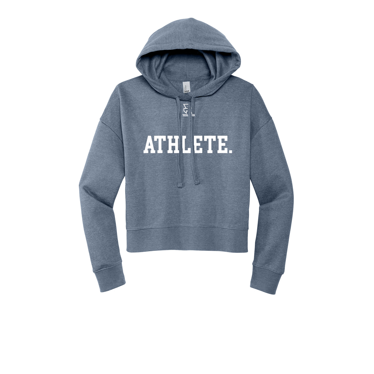 ATHLETE (White) - Womens Fleece Hoodie