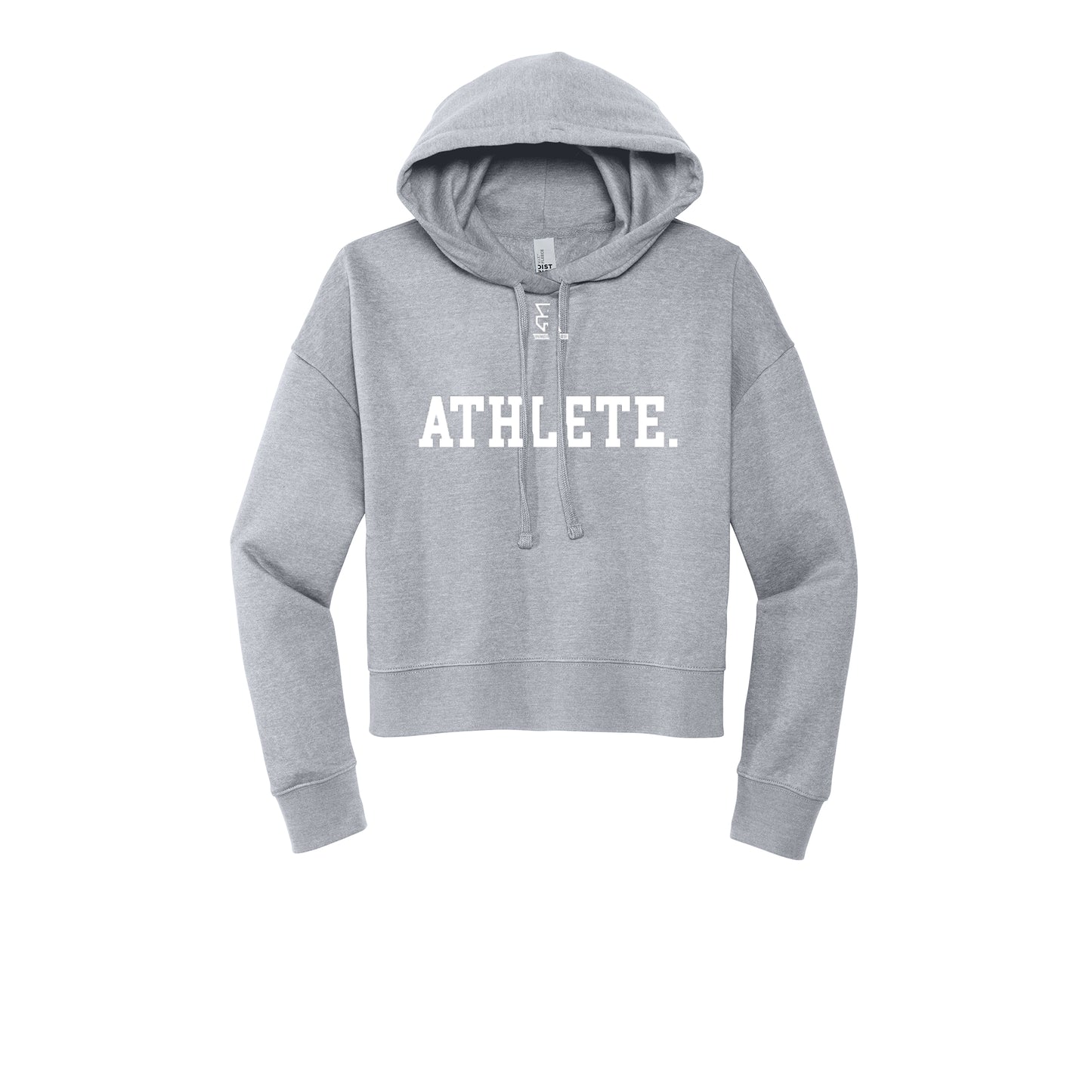 ATHLETE (White) - Womens Fleece Hoodie