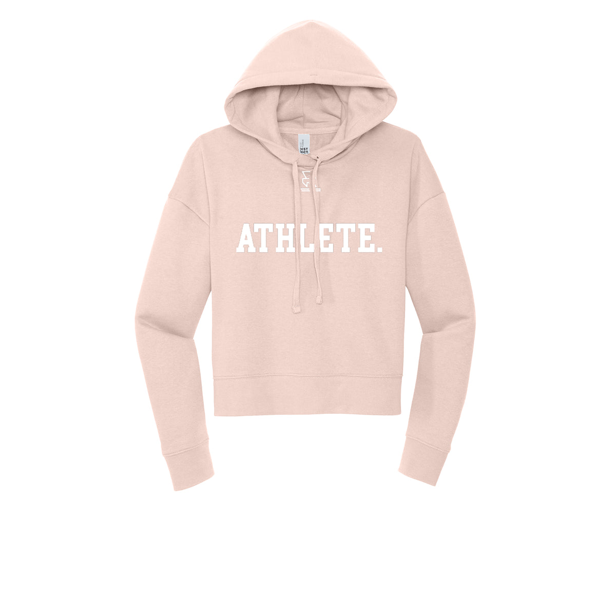 ATHLETE (White) - Womens Fleece Hoodie