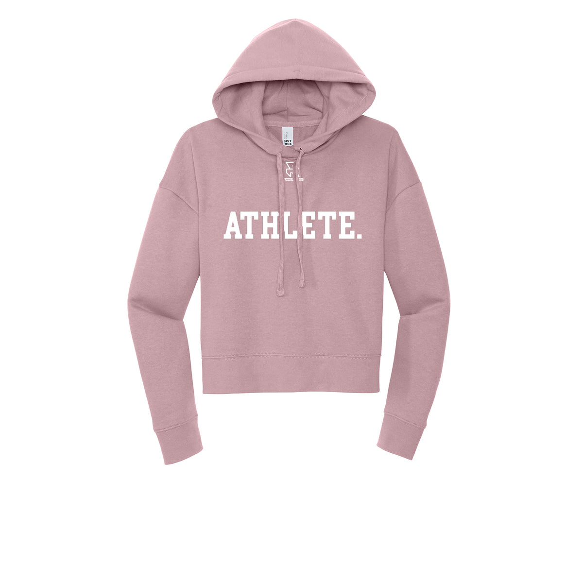 ATHLETE (White) - Womens Fleece Hoodie