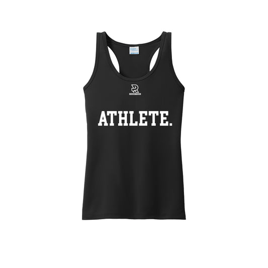 ATHLETE (White) - Womens Performance Tank