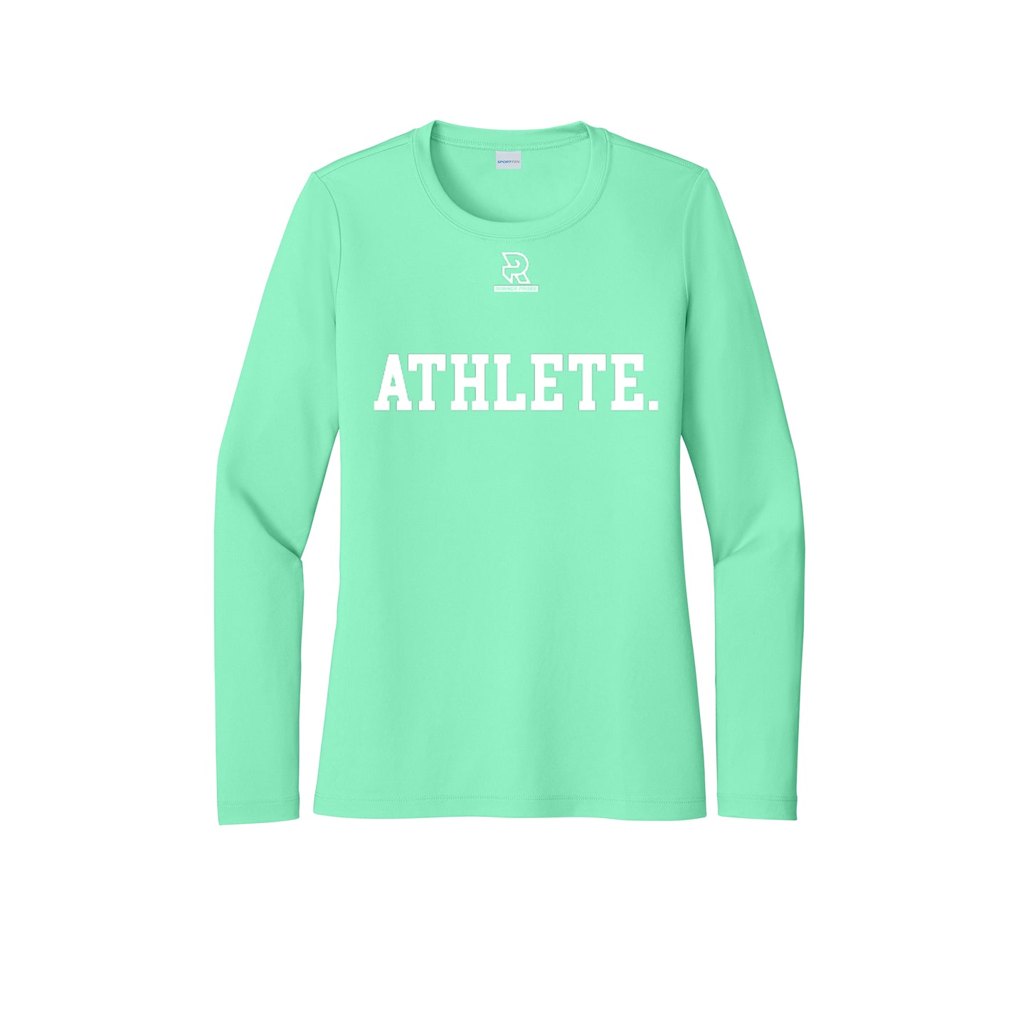ATHLETE (White) - Womens Pro Long Sleeve Performance Tee