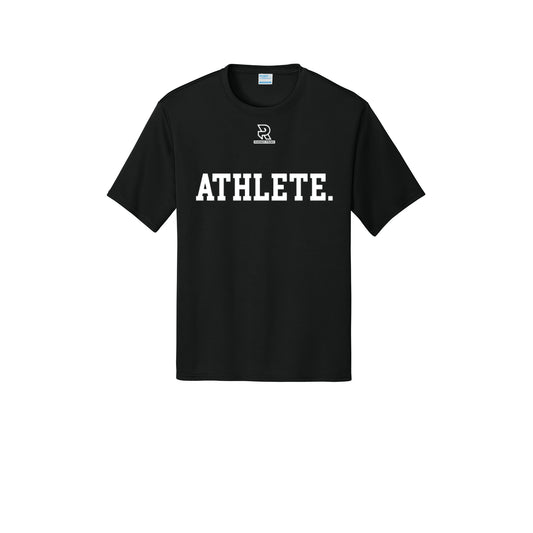 ATHLETE (White) - Short Sleeve Performance Tee