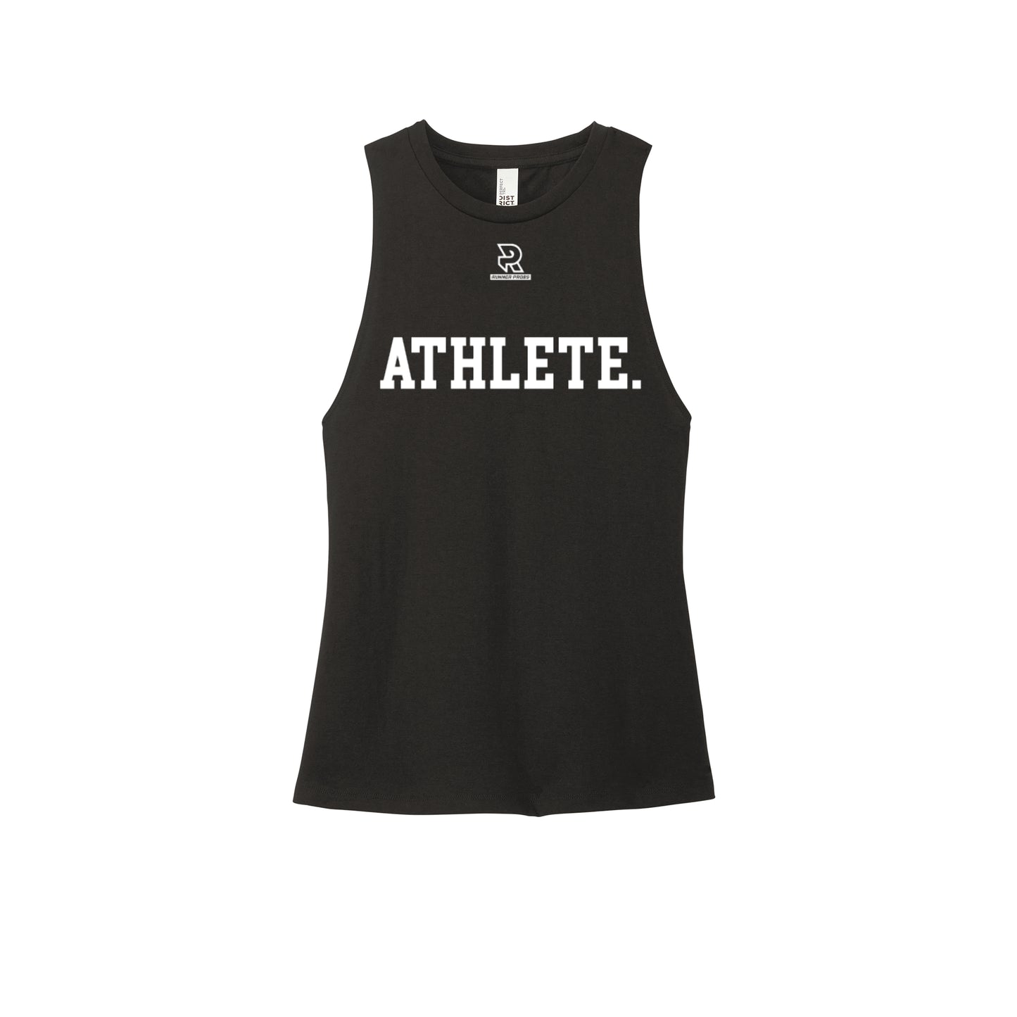 ATHLETE (Black) - Womens Perfect Tri Muscle Tank