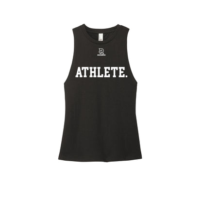 ATHLETE (Black) - Womens Perfect Tri Muscle Tank