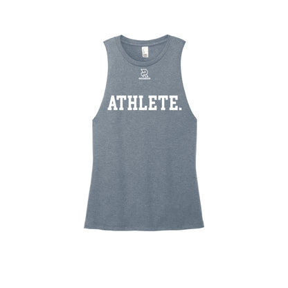 ATHLETE (Black) - Womens Perfect Tri Muscle Tank
