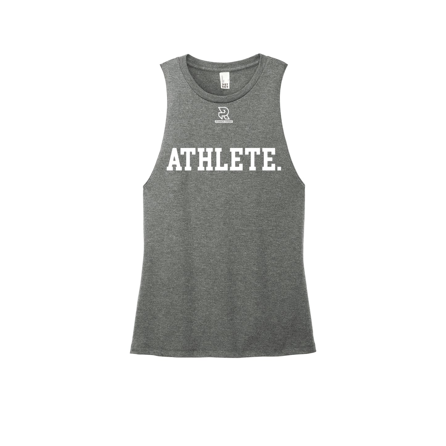 ATHLETE (Black) - Womens Perfect Tri Muscle Tank