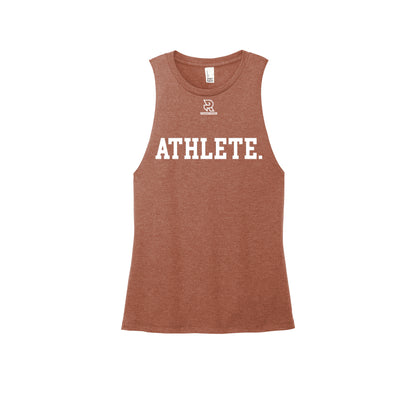 ATHLETE (Black) - Womens Perfect Tri Muscle Tank