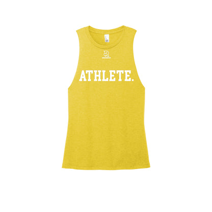 ATHLETE (Black) - Womens Perfect Tri Muscle Tank
