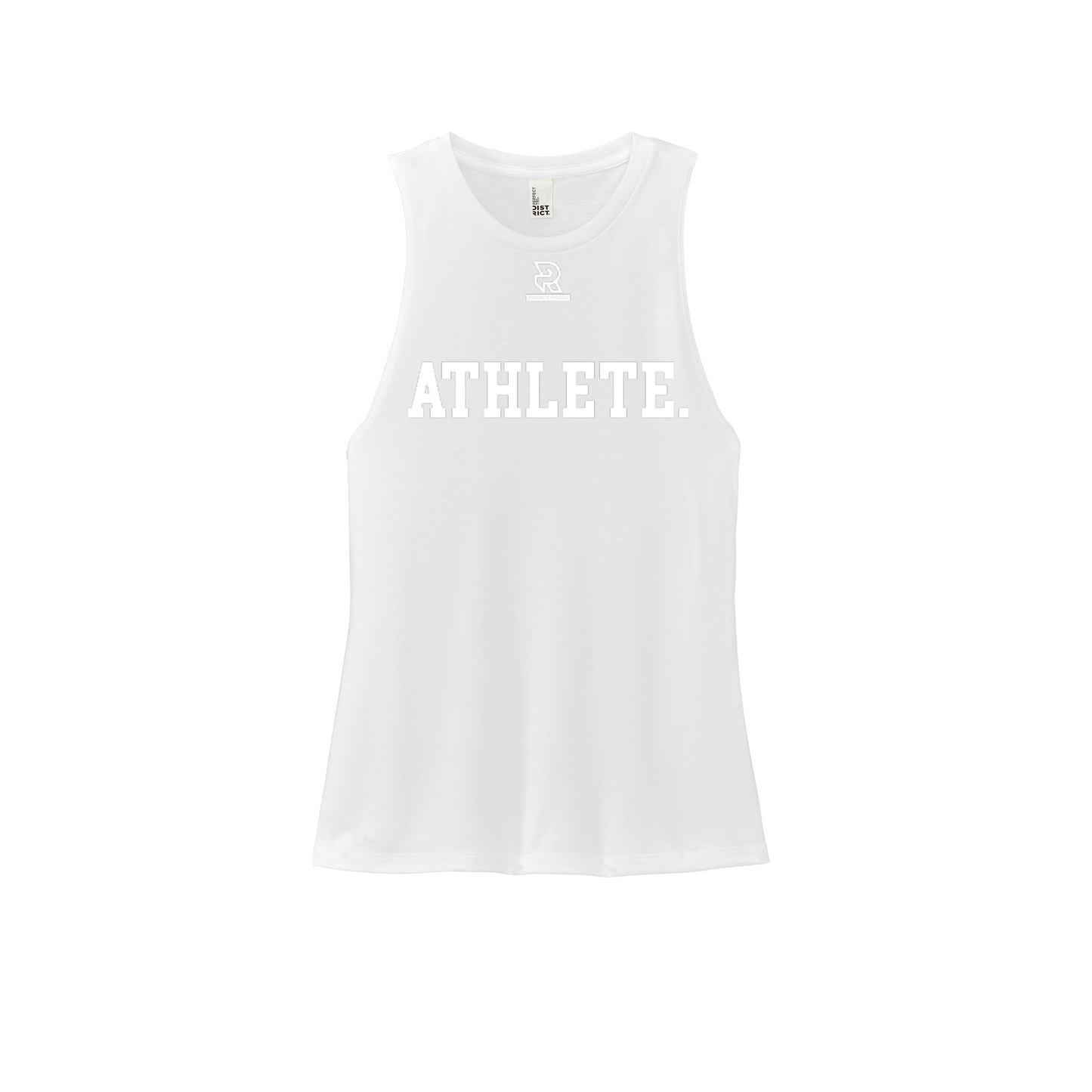 ATHLETE (Black) - Womens Perfect Tri Muscle Tank