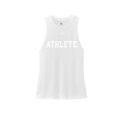 ATHLETE (Black) - Womens Perfect Tri Muscle Tank