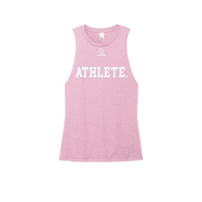 ATHLETE (Black) - Womens Perfect Tri Muscle Tank