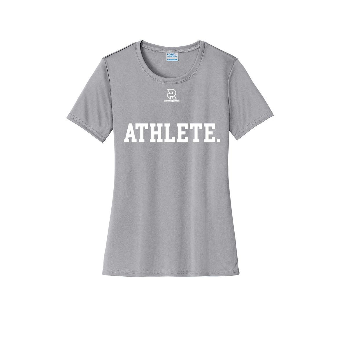 ATHLETE (Black) - Womens Short Sleeve Performance Tee
