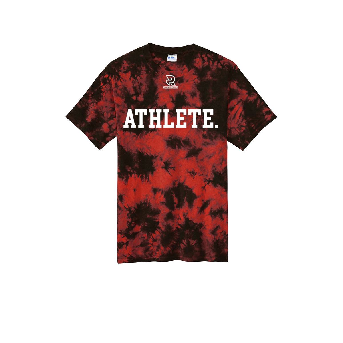 ATHLETE (White) - Short Sleeve Tie Dye Cotton Tee